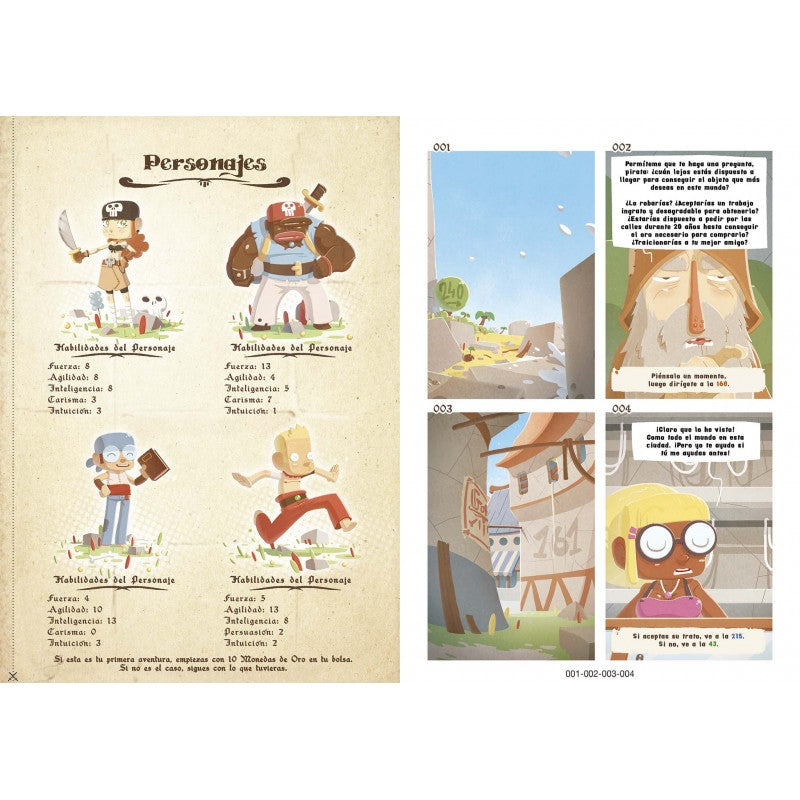 Libro Juego - Piartas 2: La Ciudad de las Calaveras