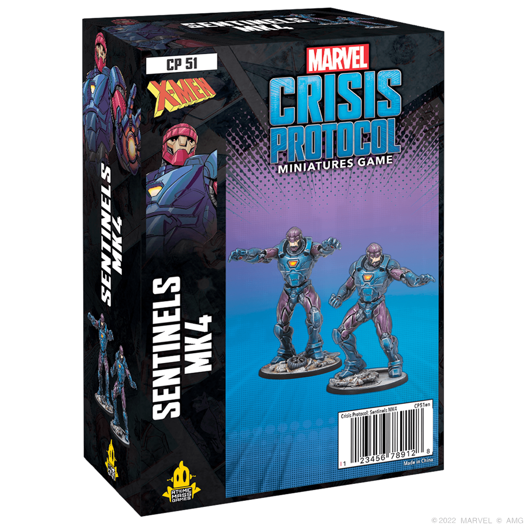 Marvel Crisis Protocol: Sentinels MK4 (INGLÉS)