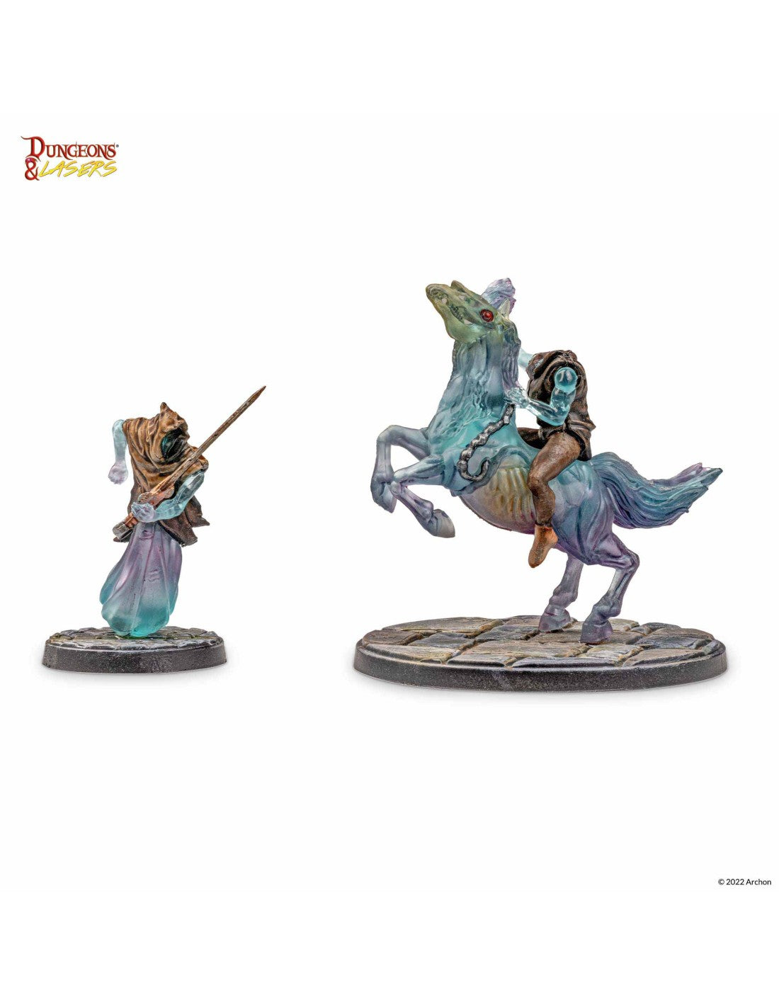 Dungeons & Lasers - Ghosts Miniature Pack