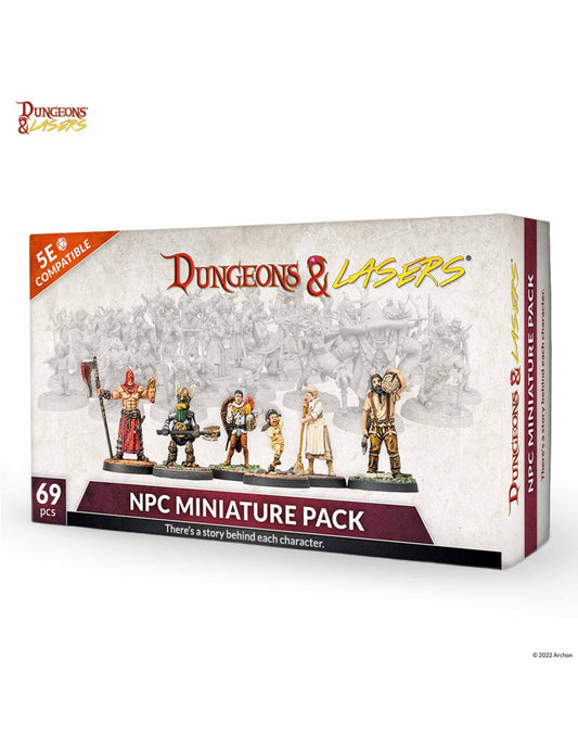 Dungeons & Lasers - NPC Miniature Pack