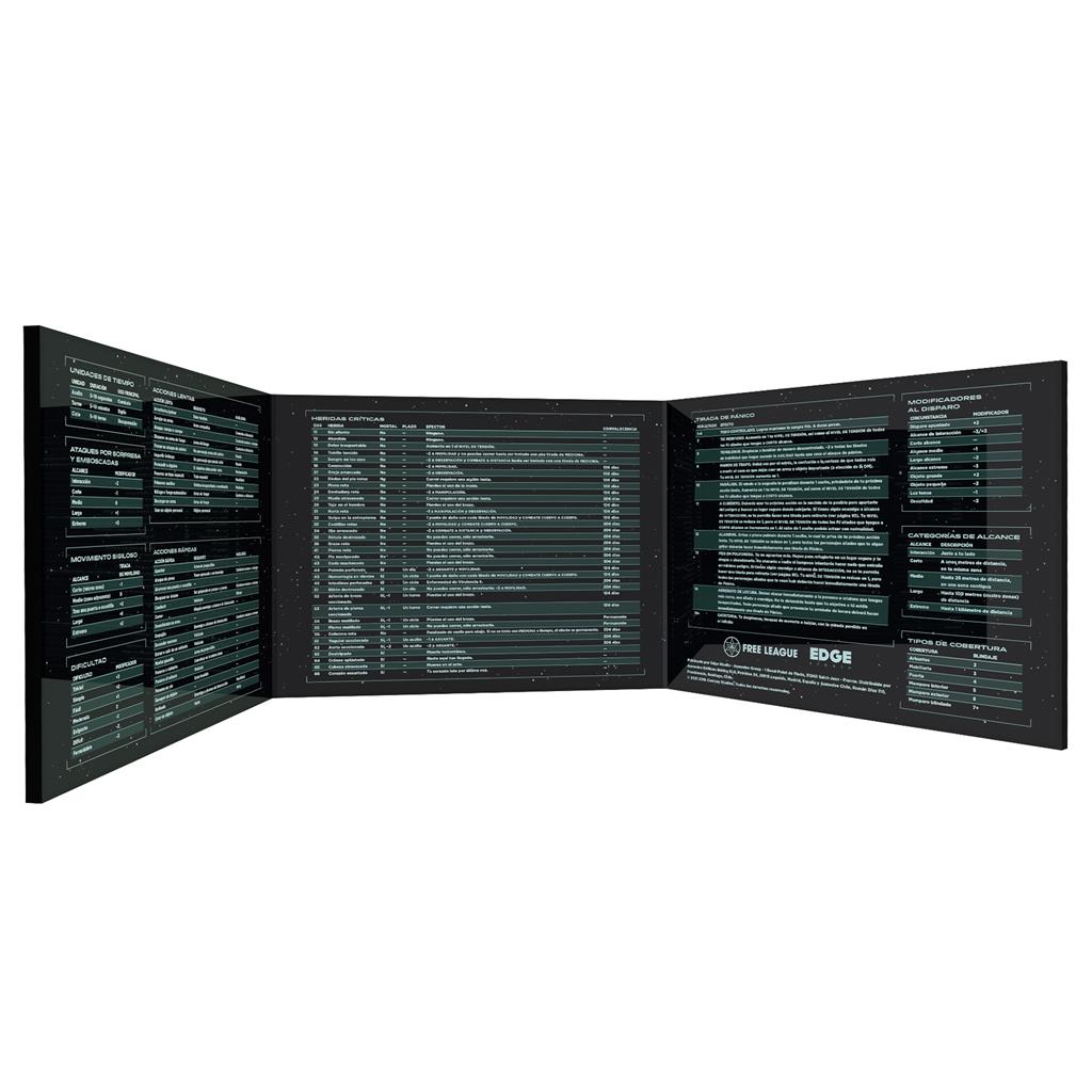 Pantalla del DM de Alien: el juego de rol