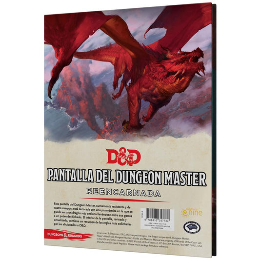 D&D Pantalla del Dungeon Master Reencarnada