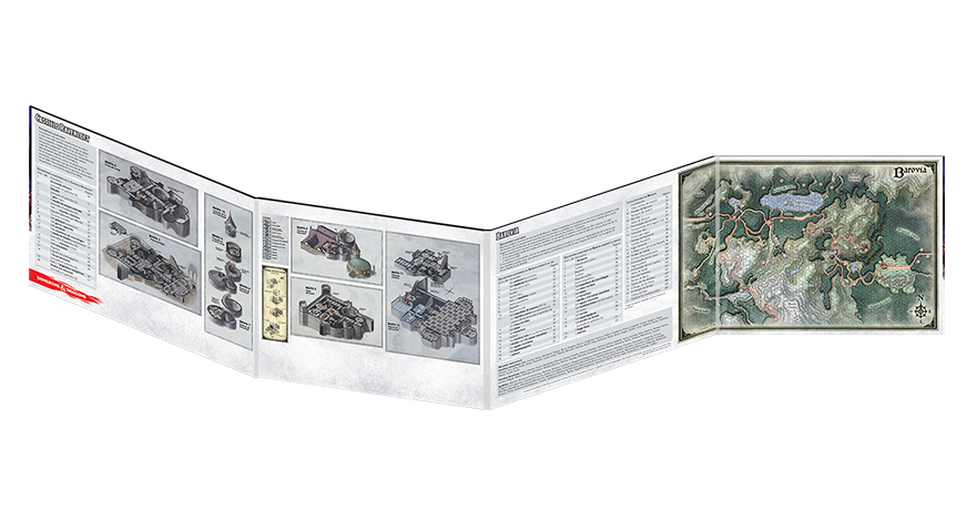 D&D Pantalla del Dungeon Master: La maldición de Strahd