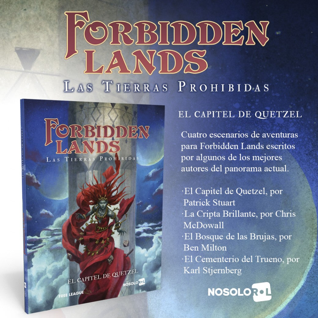 Forbidden Lands: El Capitel de Quetzel