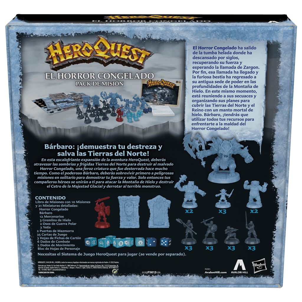Heroquest: El Horror Congelado