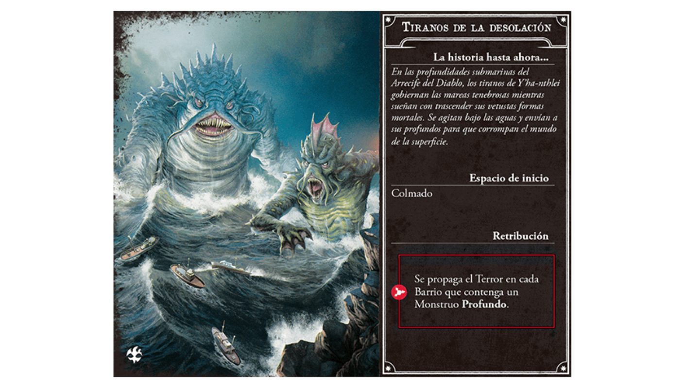 Arkham Horror: Mareas tenebrosas