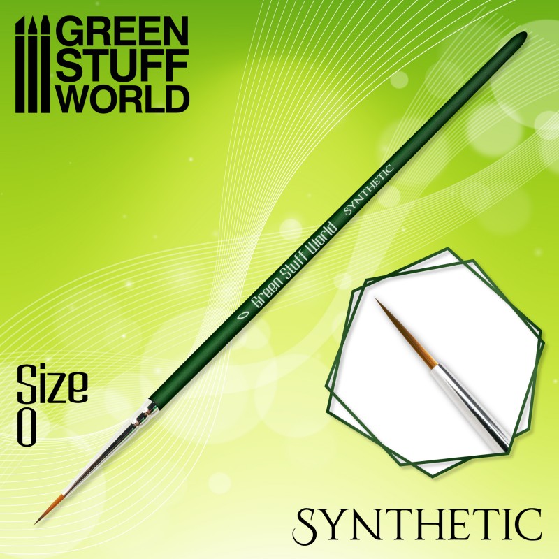 Green Stuff World - Green Series Pincel redondo sintético