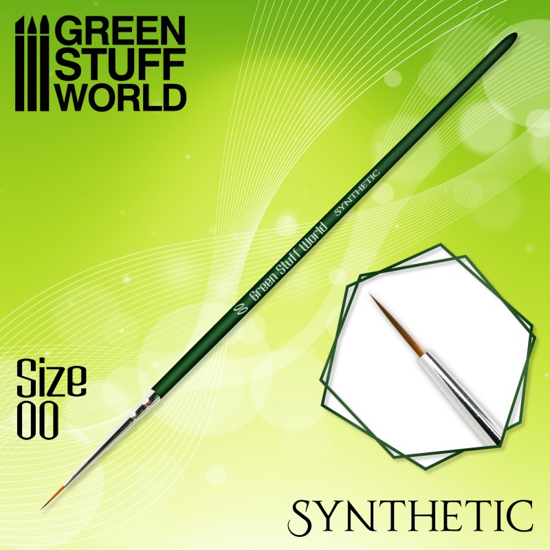 Green Stuff World - Green Series Pincel redondo sintético