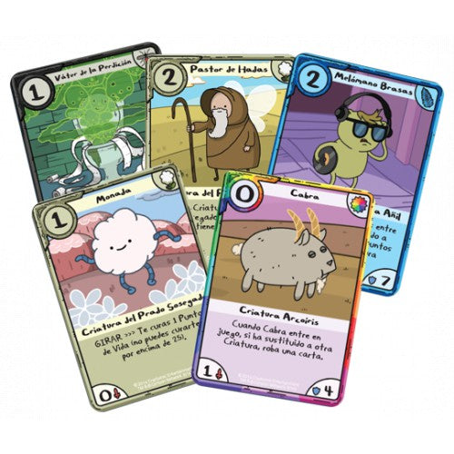 Hora de aventuras: Card Wars - Princesa Chicle contra Princesa del Espacio Bultos