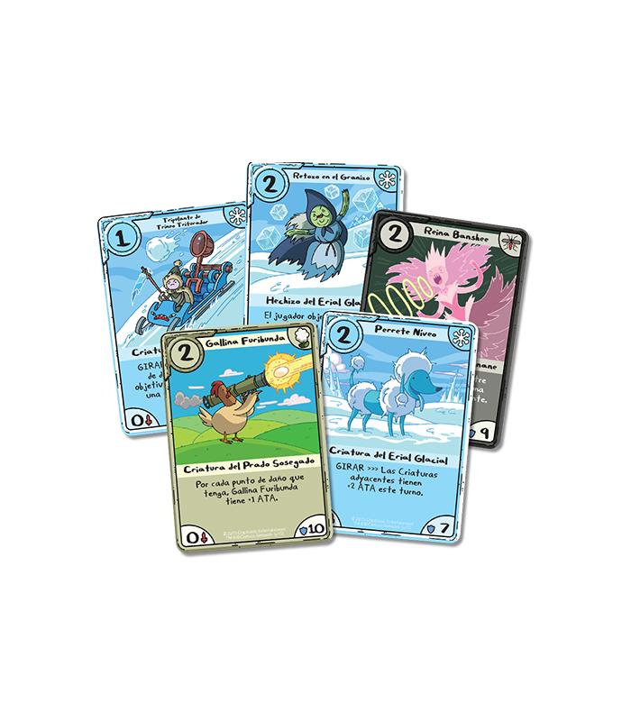Hora de Aventuras - Card Wars: Rey Hielo contra Marceline