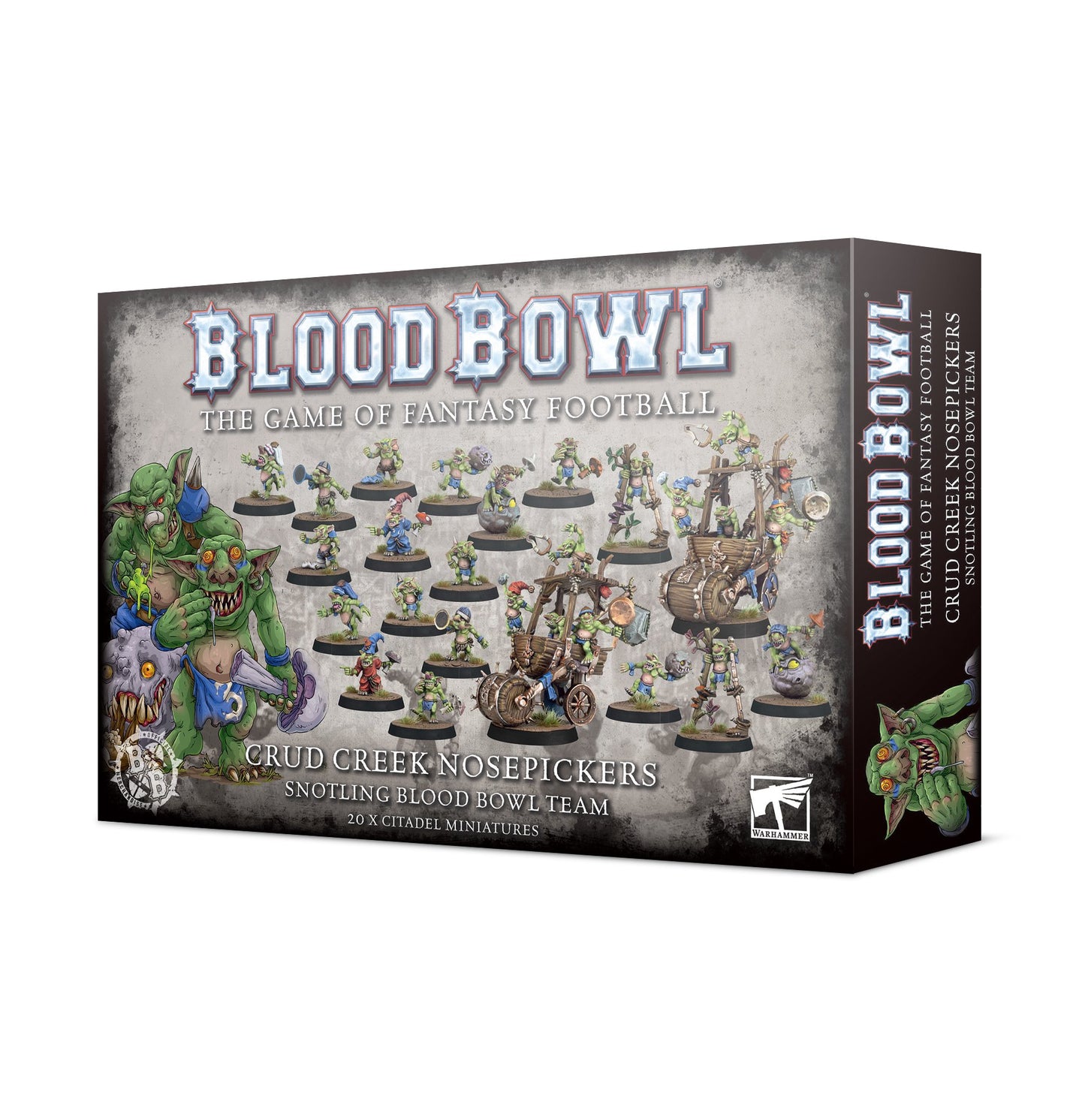 Crud Creek Nosepickers – Equipo de Snotlings de Blood Bowl