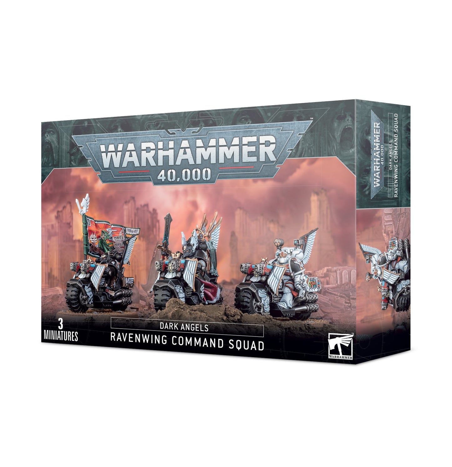 Escuadra de Mando del Ala de Cuervo / Ravenwing Command Squad