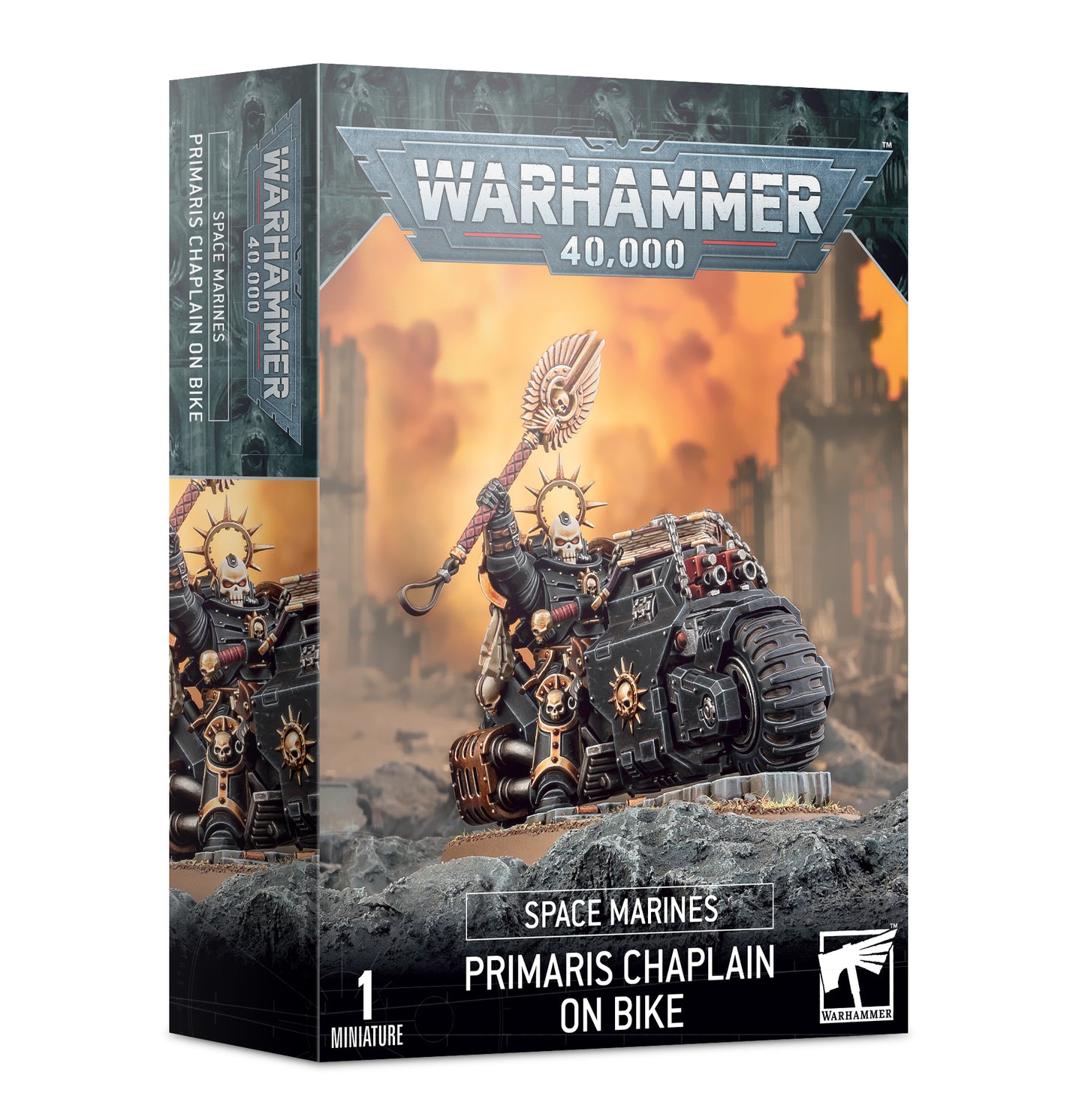 Capellán Primaris en moto / Primaris Chaplain on bike