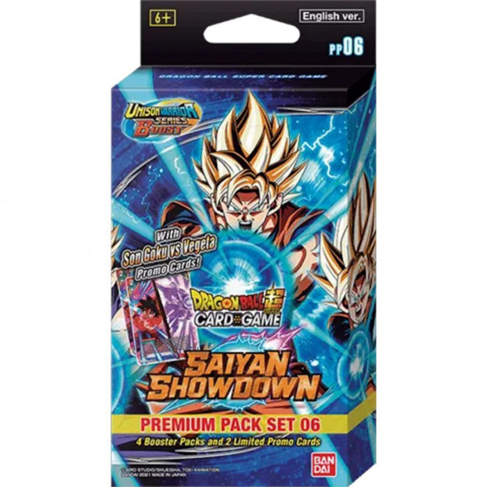 Dragon Ball Super TCG - Saiyan Showdown Premium Pack Set (PP06)
