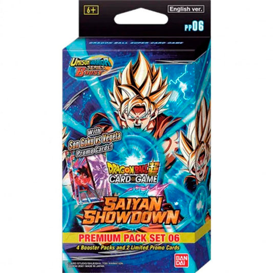 Dragon Ball Super TCG - Saiyan Showdown Premium Pack Set (PP06)