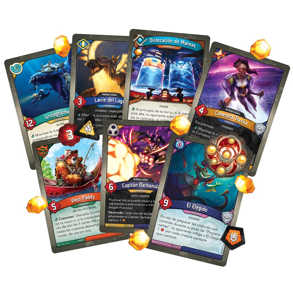 KeyForge Mareas Oscuras Mazo Deluxe