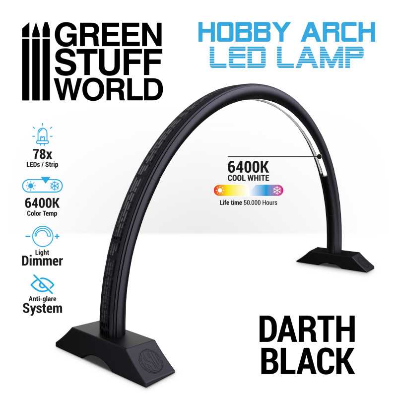 Lampara de arco LED - Darth Black