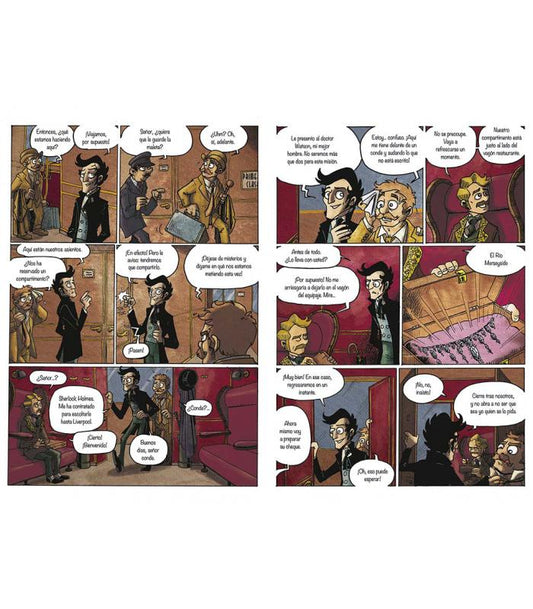 Libro Juego - Sherlock Holmes y Moriarty Asociados