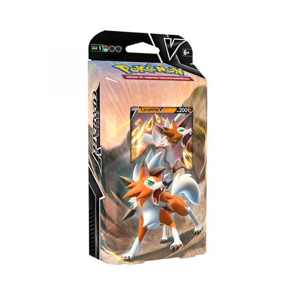 Pokémon TCG - Baraja Combate V: Lycanroc V y Corviknight V