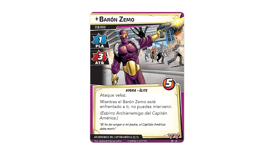 Marvel Champions: Capitán América - Pack de Héroe