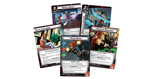 Marvel Champions: Viuda Negra - Pack de Héroe