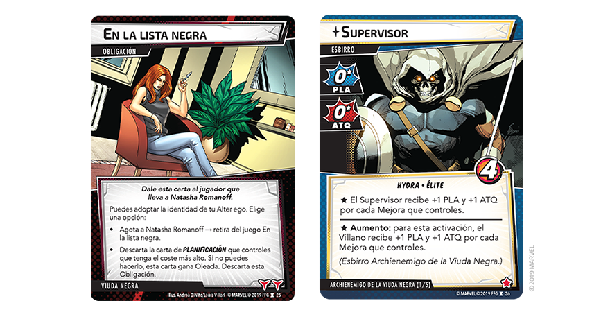 Marvel Champions: Viuda Negra - Pack de Héroe