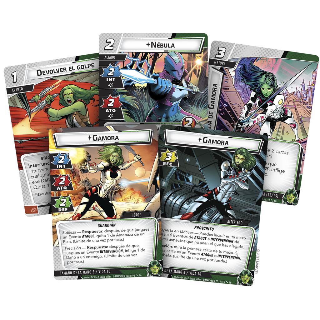 Marvel Champions: Gamora - Pack de Héroe