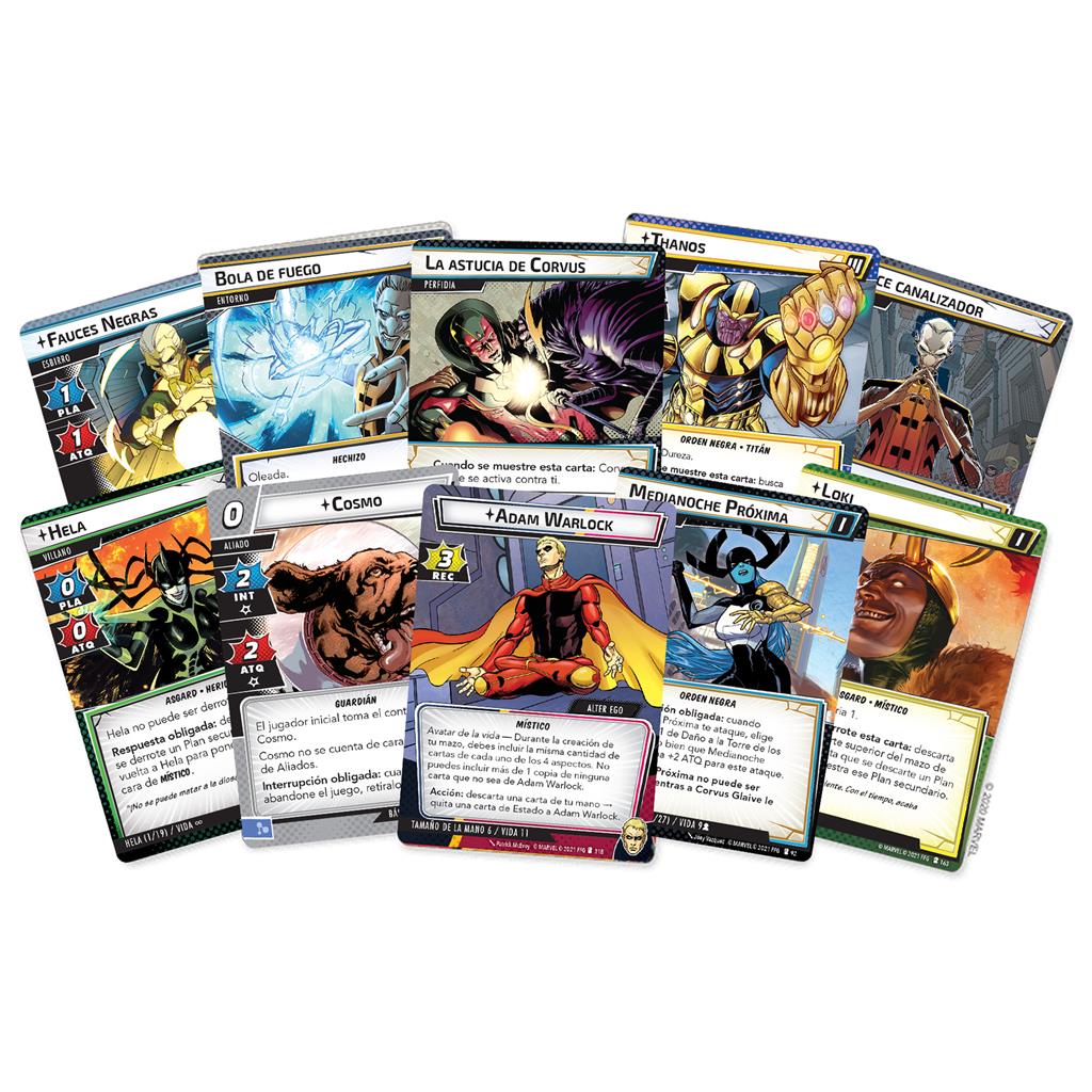 Marvel Champions: La sombra del titán loco - Pack de Escenario