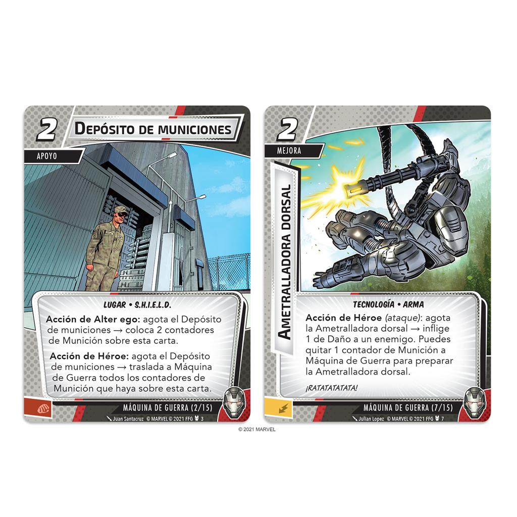 Marvel Champions: War Machine - Pack de Héroe