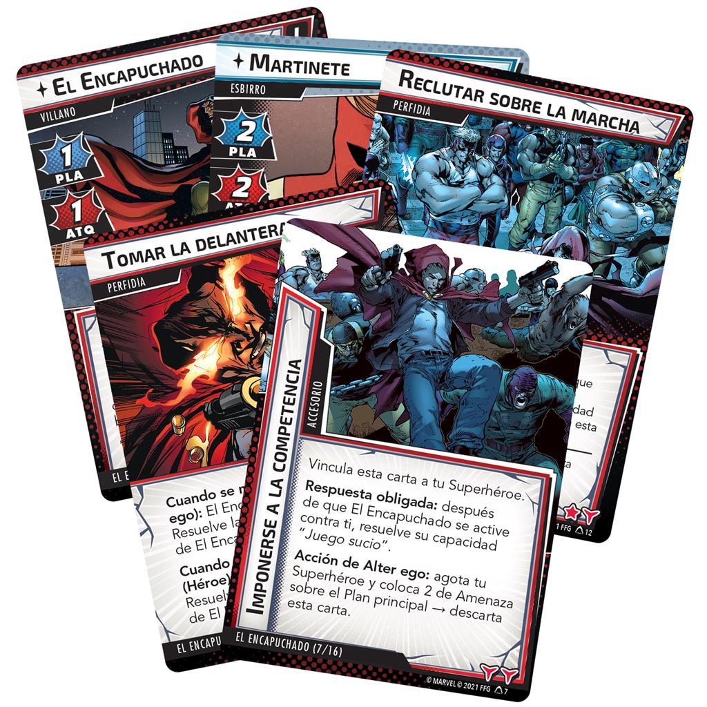 Marvel Champions: The Hood - Pack de Escenario