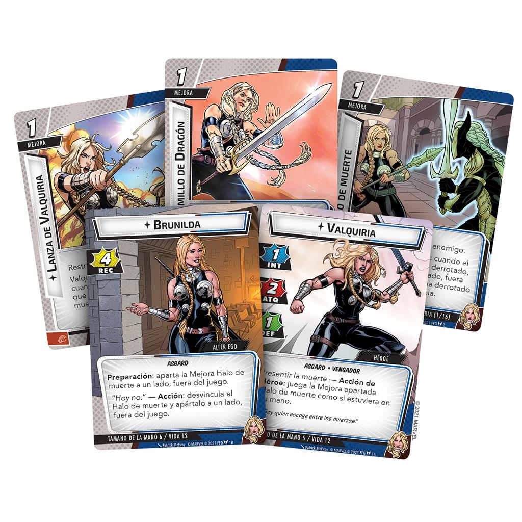 Marvel Champions: Valkyrie- Pack de Héroe