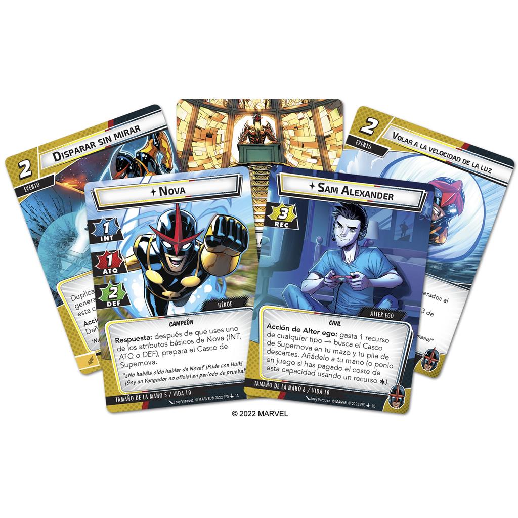 Marvel Champions: Nova - Pack de Héroe