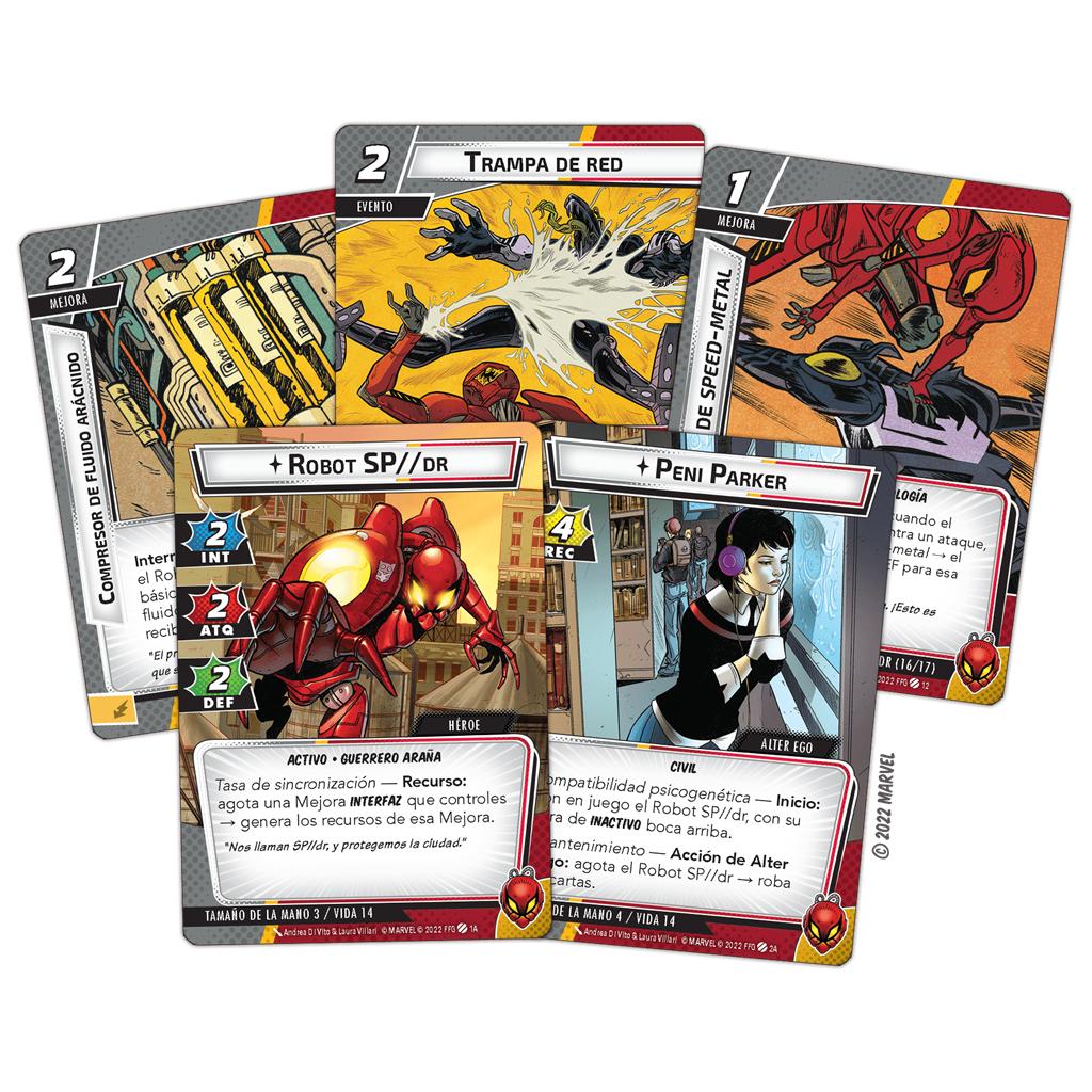 Marvel Champions: Sp//dr - Pack de Héroe