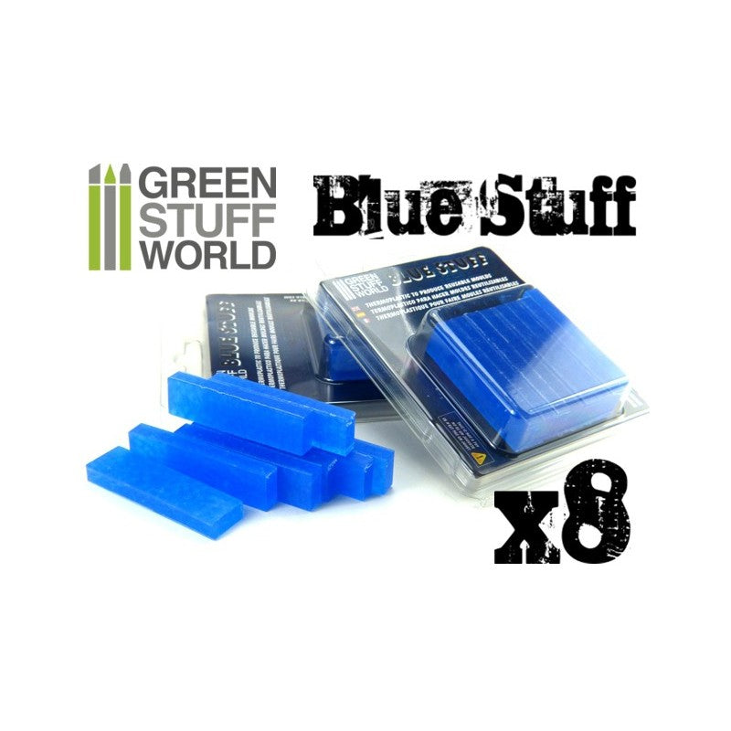 Green Stuff World - Blue Stuff Reutilizable 8 Barras