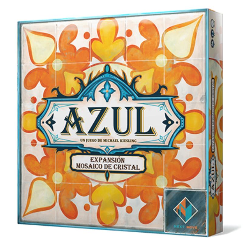 Azul - Mosaico de cristal