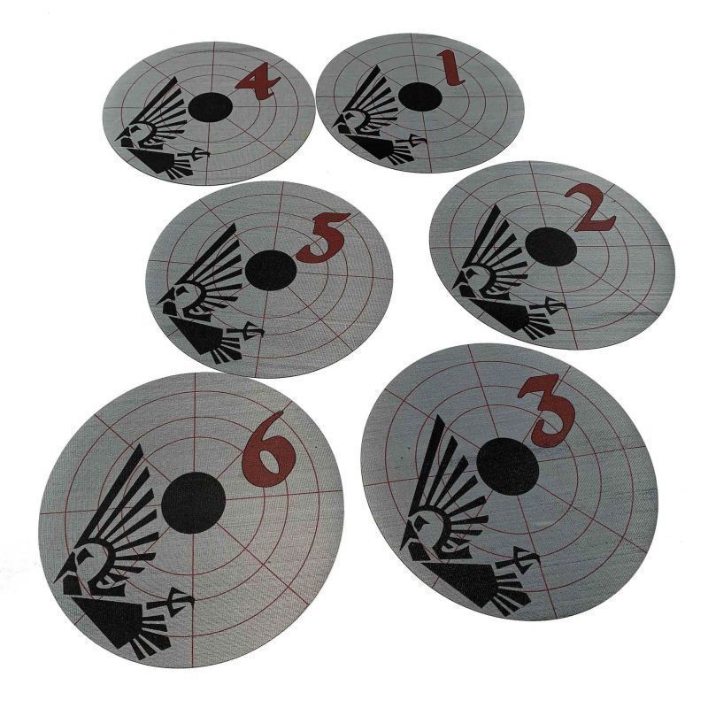 Marcadores de objetivo Warhammer 40k - Imperio del hombre