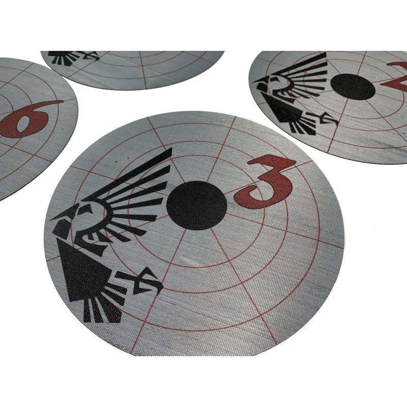 Marcadores de objetivo Warhammer 40k - Imperio del hombre