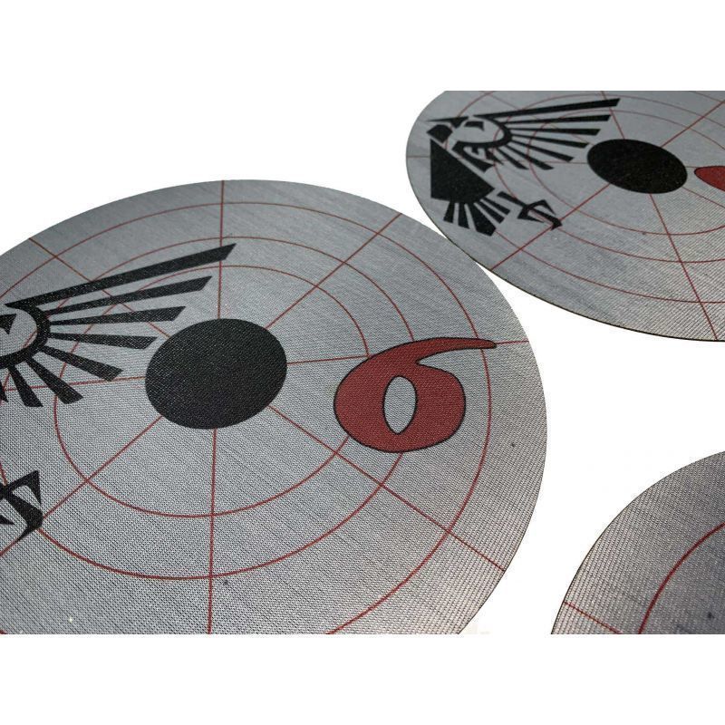 Marcadores de objetivo Warhammer 40k - Imperio del hombre