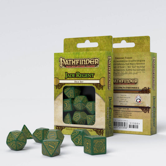 Pathfinder Jade Regent Dice Set