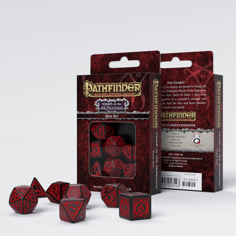 Pathfinder Wrath of the Righteous Dice Set