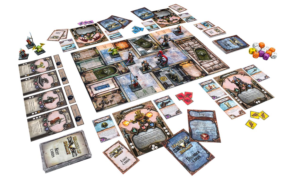 League of Infamy - Master of Shadows KS Pledge