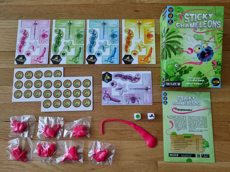 Sticky Chameleons
