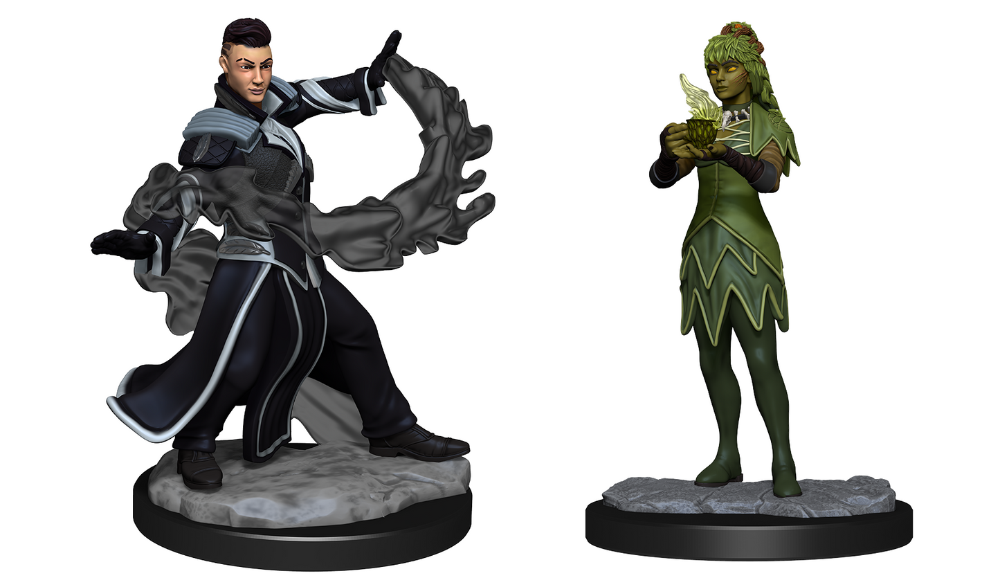 Magic: The Gathering Unpainted Miniatures: Killian & Dina