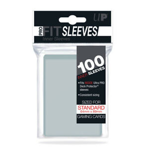 UP - Standard Sleeves - Pro-Fit Card Clear (100 Sleeves)