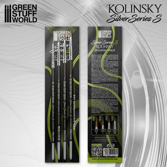Green Stuff World - Silver Series S (pelo corto) Set