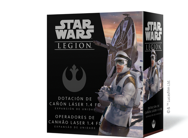 Dotación de cañon láser 1.4 FD