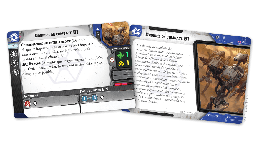 Droides de combate B1
