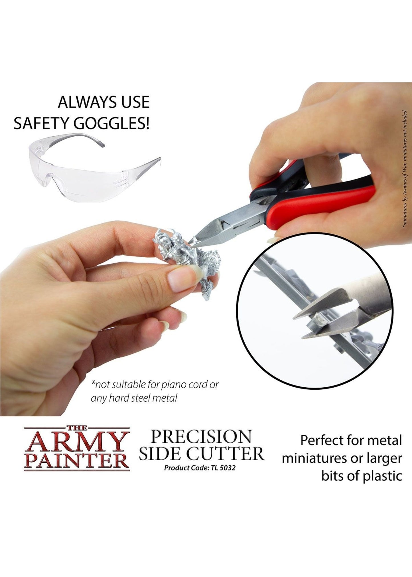 Cúter de precisión de corte plano / Precision Side Cutter