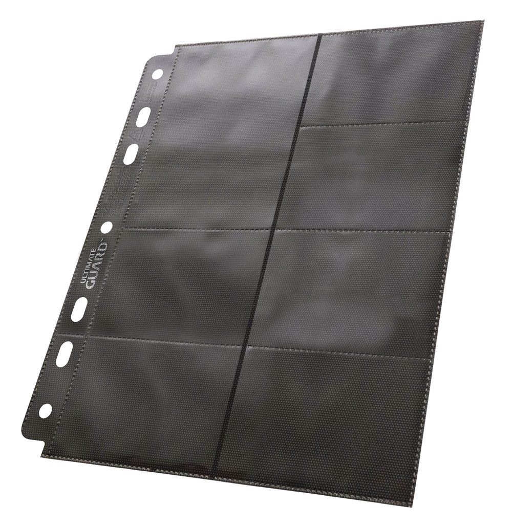 Ultimate Guard - 14-Pocket Compact Pages Tamaño Estándar & Mini American Negro
