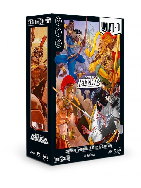Unmatched Battle Of Legends Volumen Dos